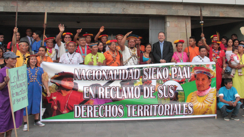 Ecuador: La nación amazónica, Siekopai, lucha contra el Estado para recuperar su territorio ancestral