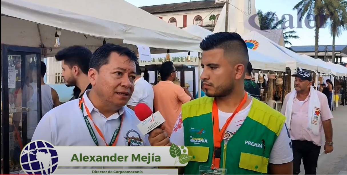 Entrevista a Alexander Mejía, director de Corpoamazonía
