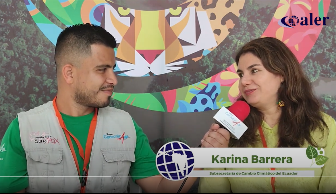 Entrevista a Karina Barrera, Subsecretaría de Cambio Climático del Ecuador