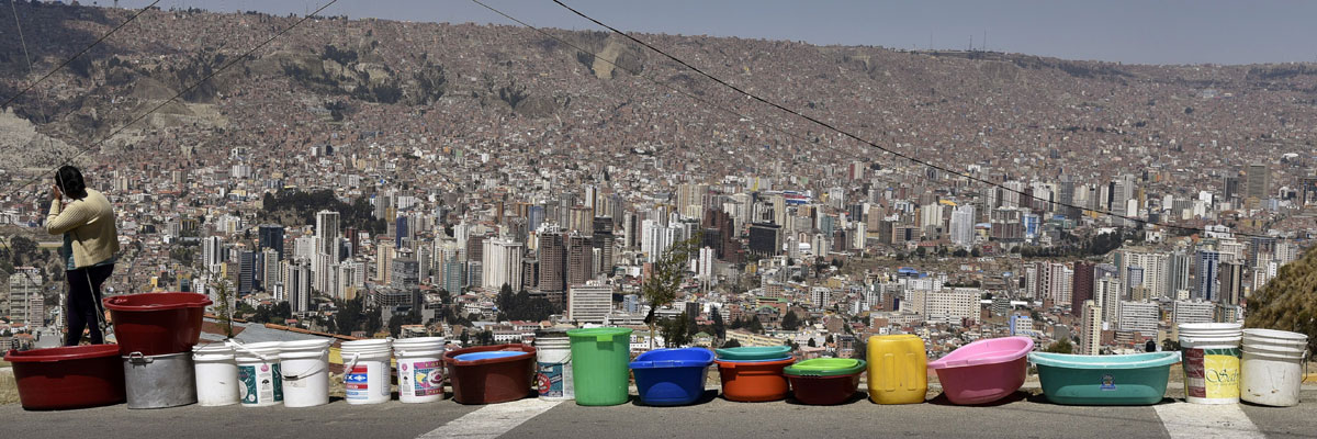 Bolivia al borde de una crisis de escasez de agua