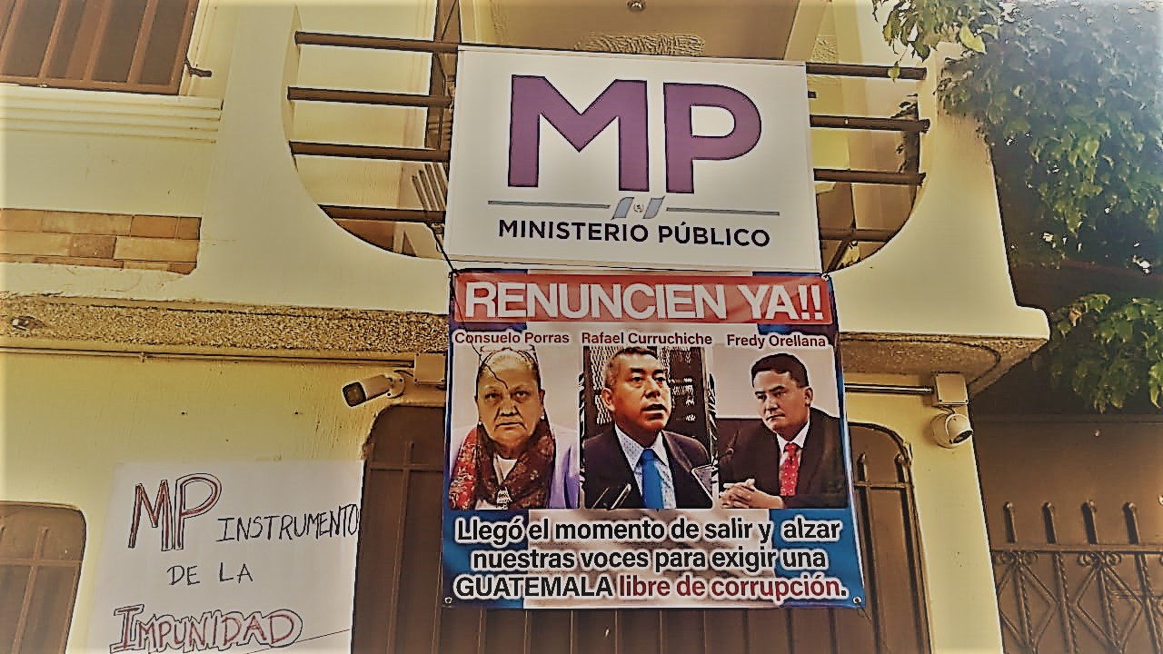 Guatemala: Población exige renuncia de fiscales del Ministerio Público