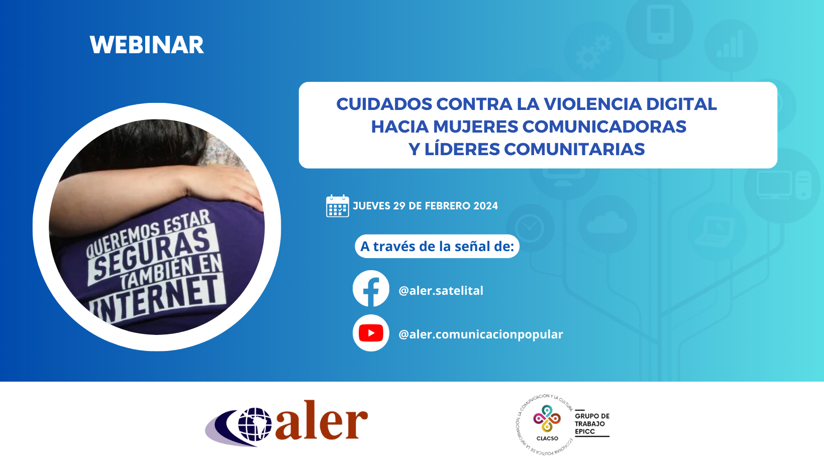  Cuidados contra la violencia digital hacia mujeres comunicadoras y líderes comunitarias
