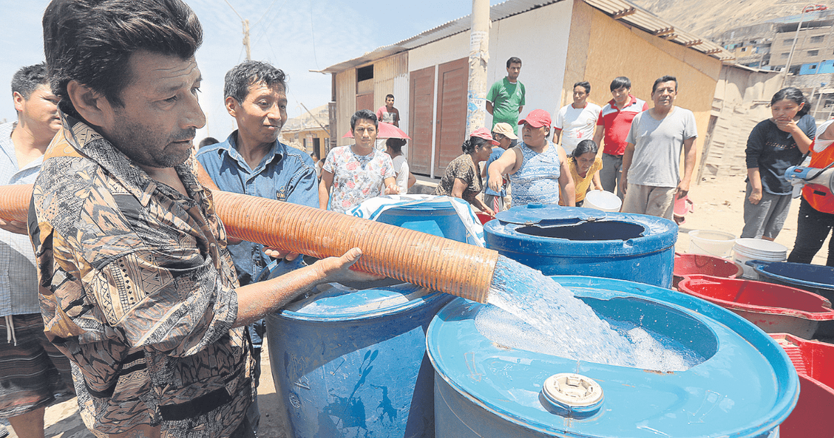 Ministerio de Vivienda busca “privatizar” el servicio de agua potable en Perú