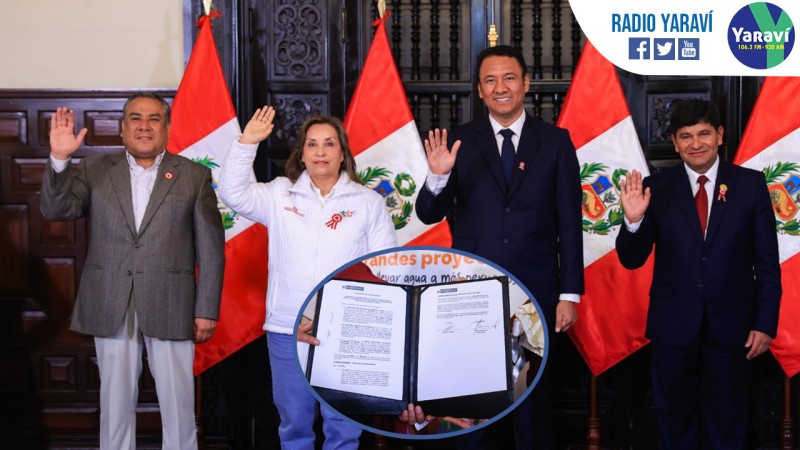 Perú: Titularidad de Majes Siguas oficialmente pasó a manos del Gobierno central