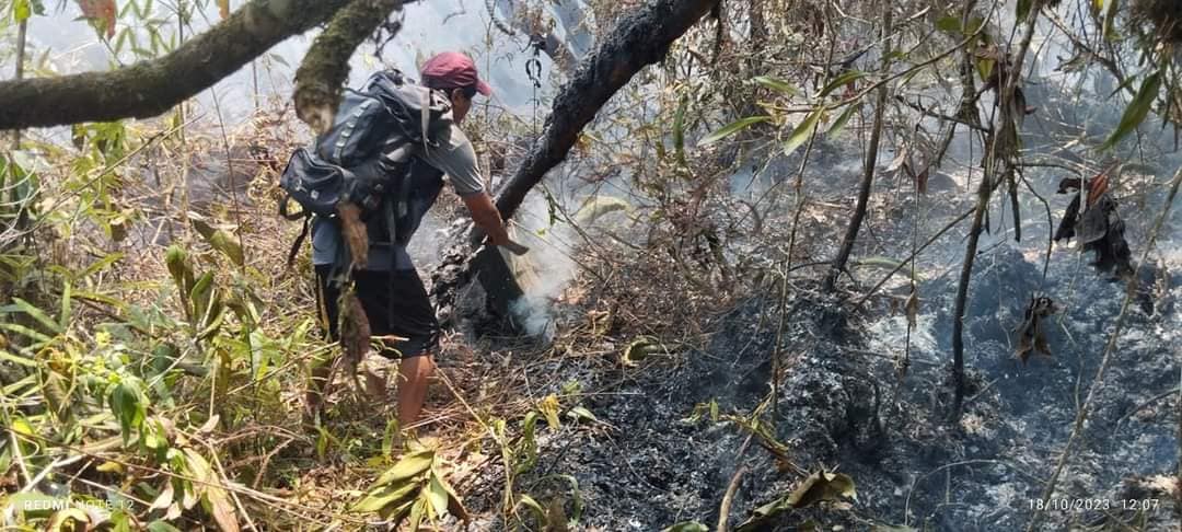 Incendios forestales en Bolivia contaminan las fuentes de agua y ponen en peligro la seguridad de los territorios