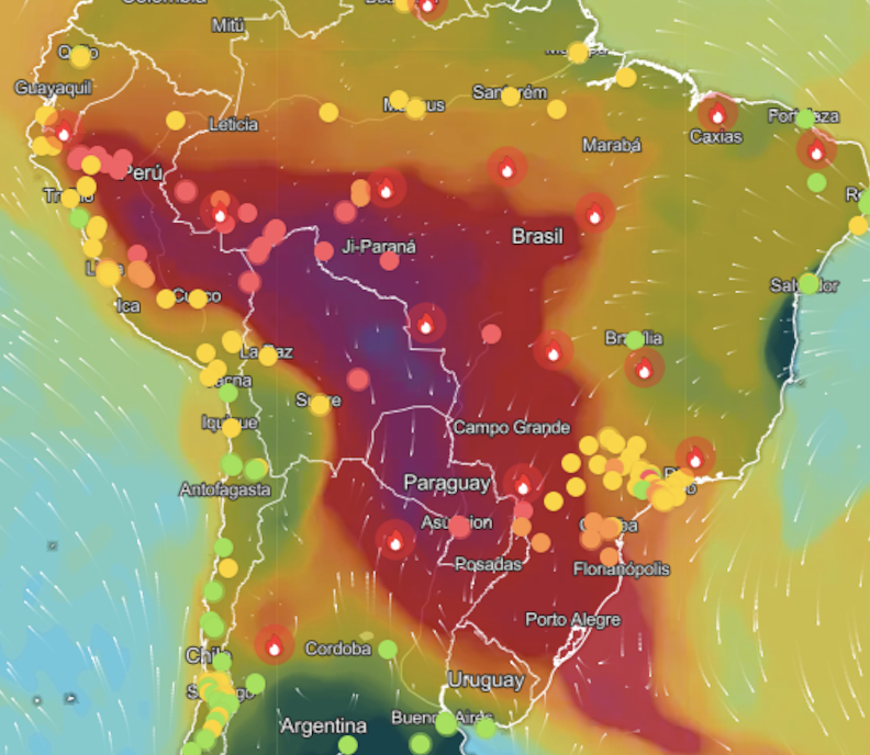 Incendios forestales en la región encienden las alarmas climáticas