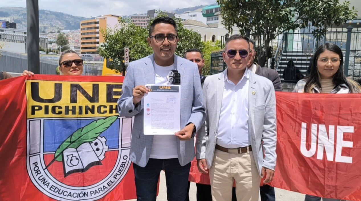 Ecuador: Organización de educadores denuncia mal uso del gasto público por el gobierno de Daniel Noboa