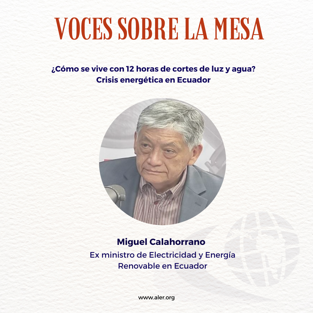 ¿Cómo se vive con 12 horas de corte de luz y agua? Crisis energética en Ecuador
