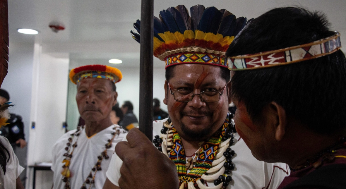 La nacionalidad siekopai es un referente de lucha y resistencia en Ecuador