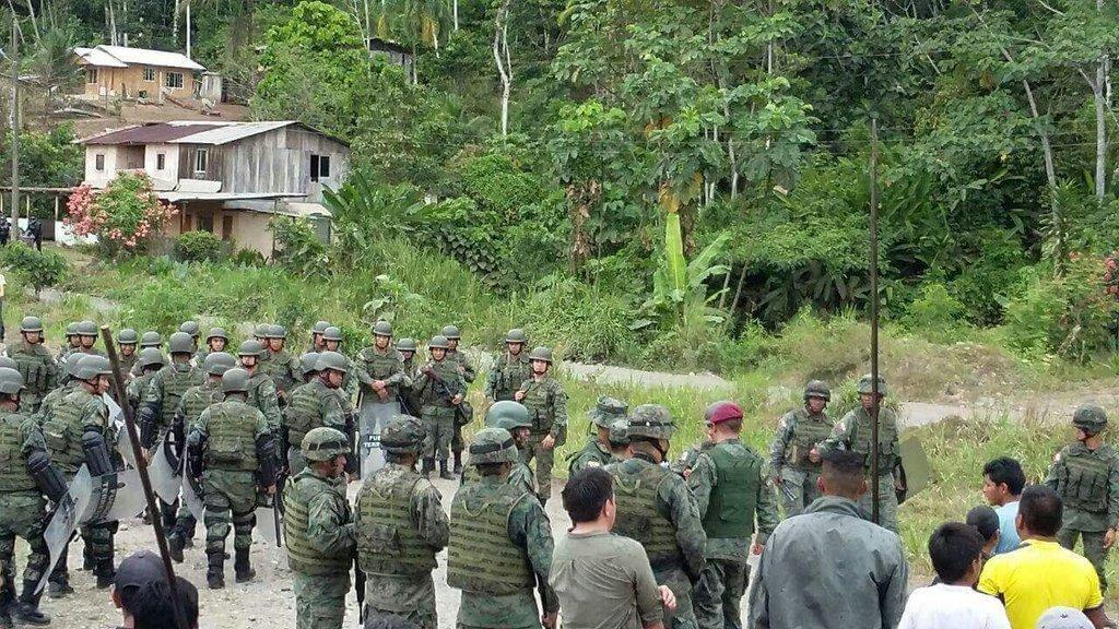Comunidades amazónicas denuncian abusos militares en la frontera norte de Ecuador