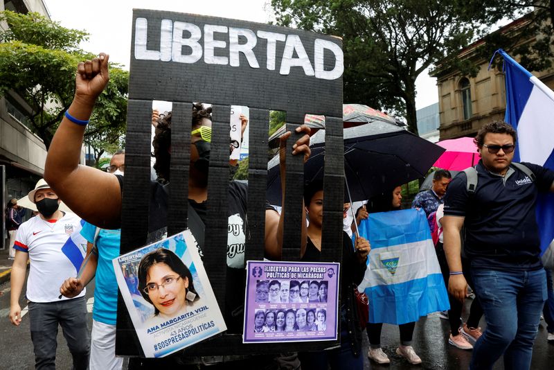 Nicaragua: familiares preocupados por el estado de salud de presos políticos