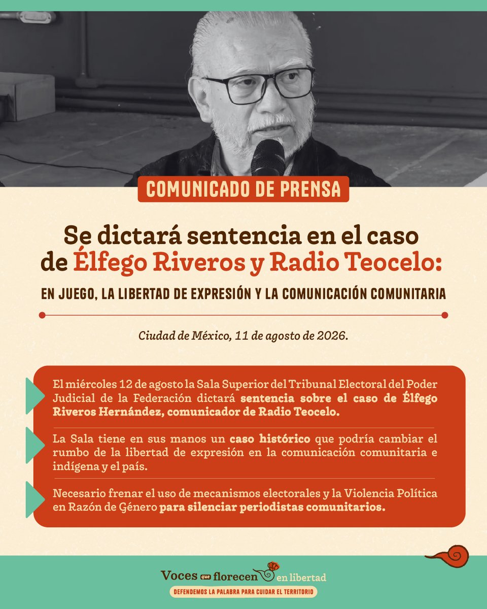 Sala del Tribunal Electoral revoca sentencia contra del comunicador Elfego Riveros – Contacto Sur 13 Agosto