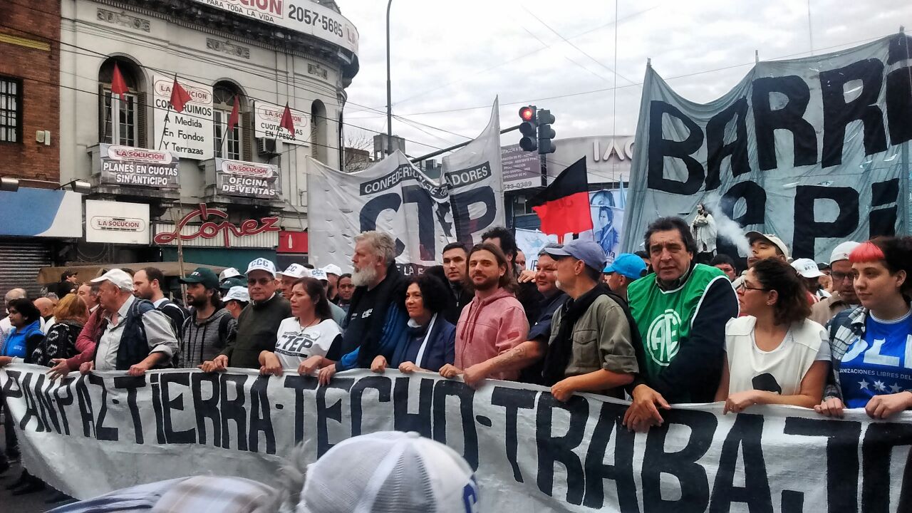 Nueva protesta contra Macri a una semana de las primarias