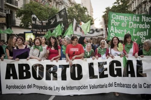 En un clima de optimismo, se presentó el proyecto de legalización del aborto en el Congreso argentino