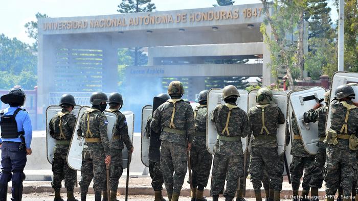 Honduras: Sistema de Justicia es usado para amedrentar la lucha estudiantil
