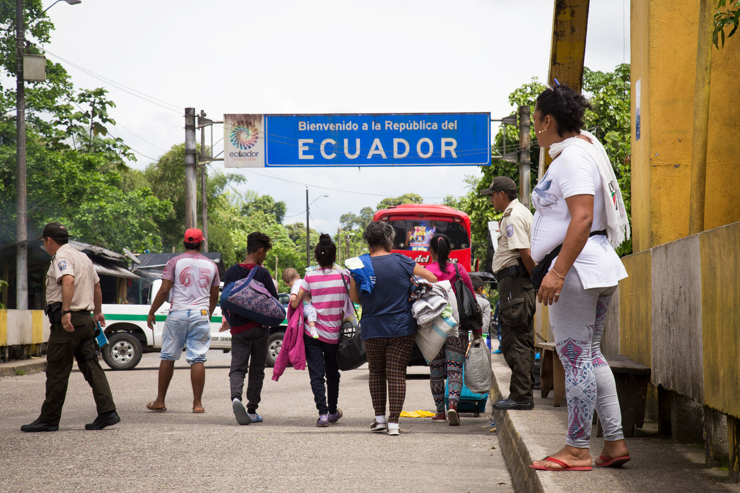 Ecuador: frontera de Lago Agrio el nuevo paso de migrantes hacia EE.UU.