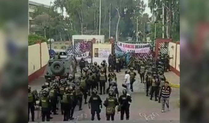Perú: la represión policial en la Universidad San Marcos y el camino hacia una dictadura