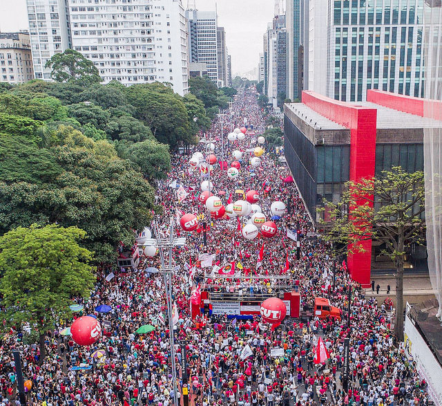 Un millón de personas en la calle contra la reforma jubilatoria de Temer.
