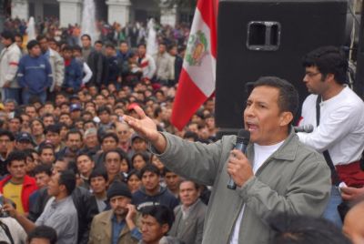 En Perú quedó detenido el ex presidente Ollanta Humala.