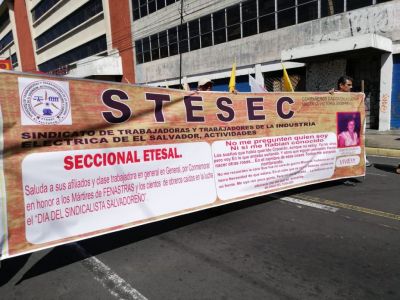 Sindicalismo en El Salvador, una historia de lucha
