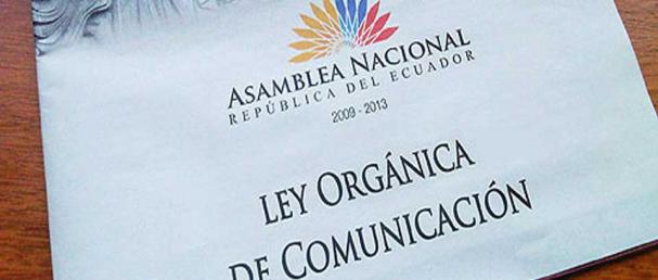 Ecuador: Reforma de la Ley de comunicación es un retroceso para la América Latina 