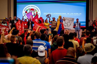 La Asamblea Internacional de los Pueblos dio su apoyo a Venezuela y pidió el fin del bloqueo.