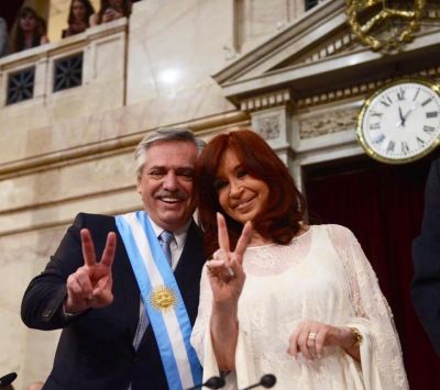 Argentina Alberto Fernández y Cristina Fernández juraron como presidente y vice.