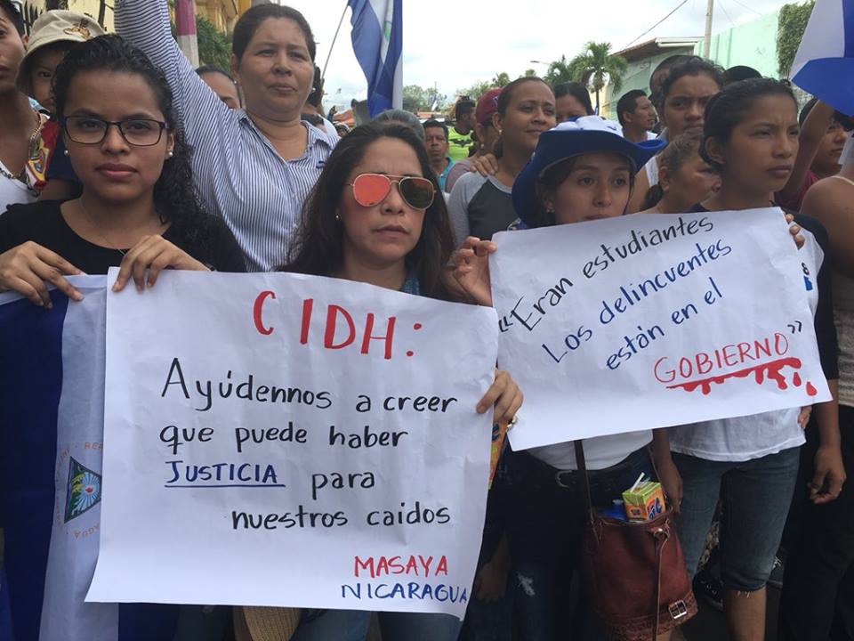 Nicaragua: CIDH recomienda al Estado investigar muerte tras las protestas de abril