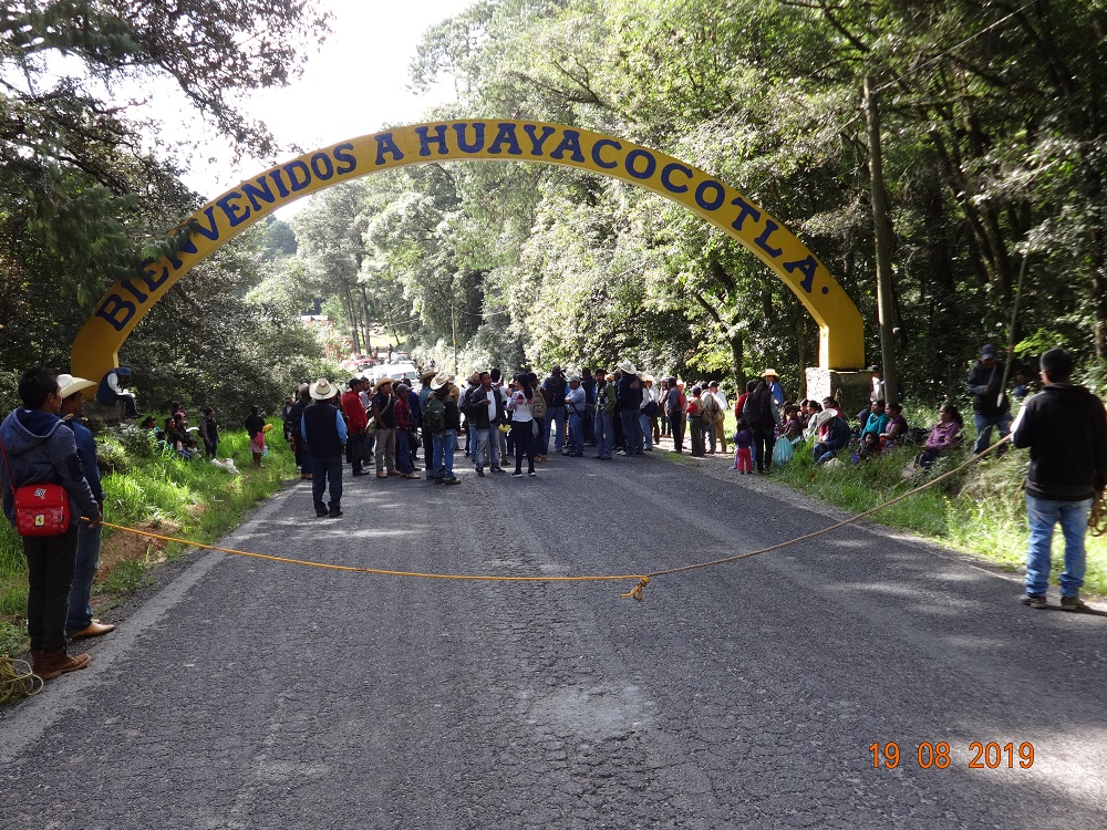 México: Comunidades indígenas exigieron el pavimento de la vía