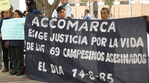 Condenan a varios responsables de la matanza de Accomarca en Perú