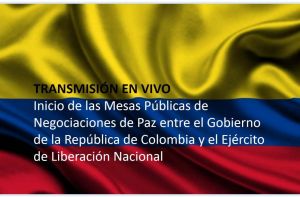 Hoy Transmisión EN VIVO Acuerdos de Paz entre gobierno colombiano y ELN