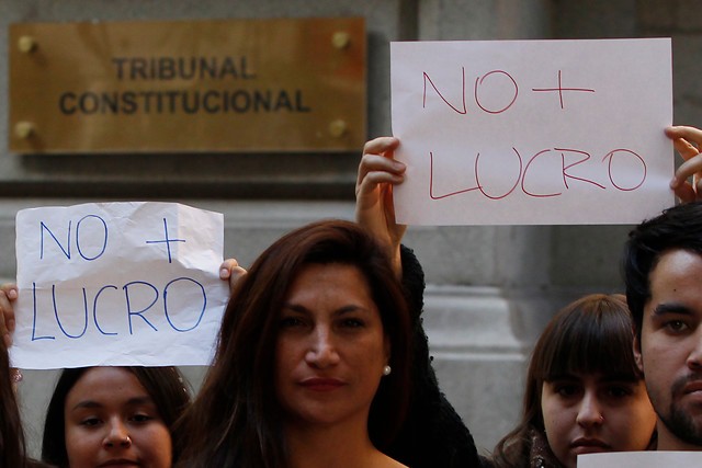 Chile: Estudiantes con indignación por decisión del Tribunal Constitucional