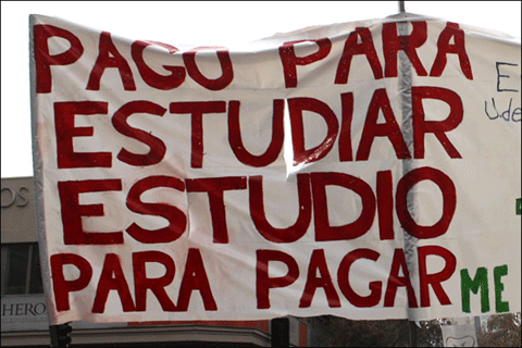 Chile: Movimiento estudiantil rechaza reforma en Educación Superior