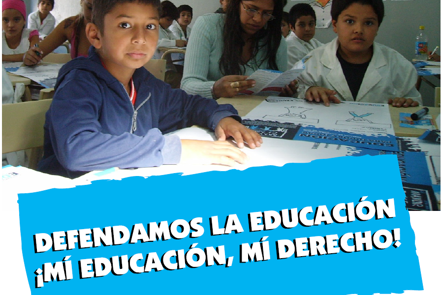 Argentina: Movilización a favor del derecho a la educación