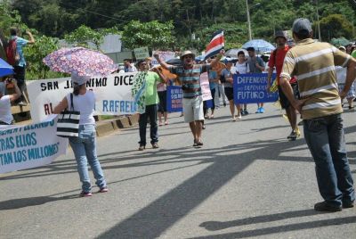 Costa Rica: Comunidades en defensa del río San Rafael ante instalación de hidroeléctrica