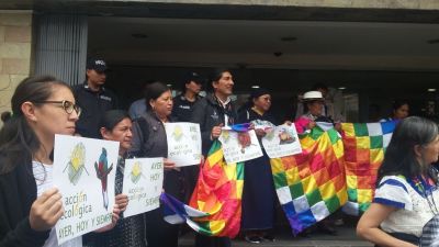 Ecuador: ONG Acción Ecológica a la espera de resolución del proceso de disolución