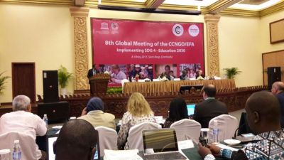 Se debate el derecho a la educación en reunión CCONG en Camboya