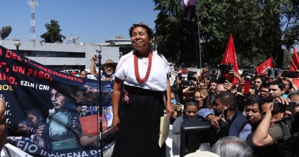 México: María de Jesús Patricio recorre el país en busca de apoyo popular