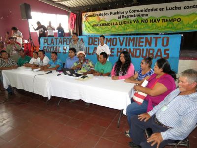 Honduras: Proselitismo político amenaza organización popular