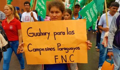 Paraguay: Campesinos y campesinas marcharán por reforma agraria