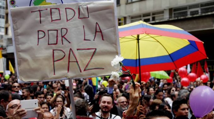 Territorio Colombiano en busca de la paz